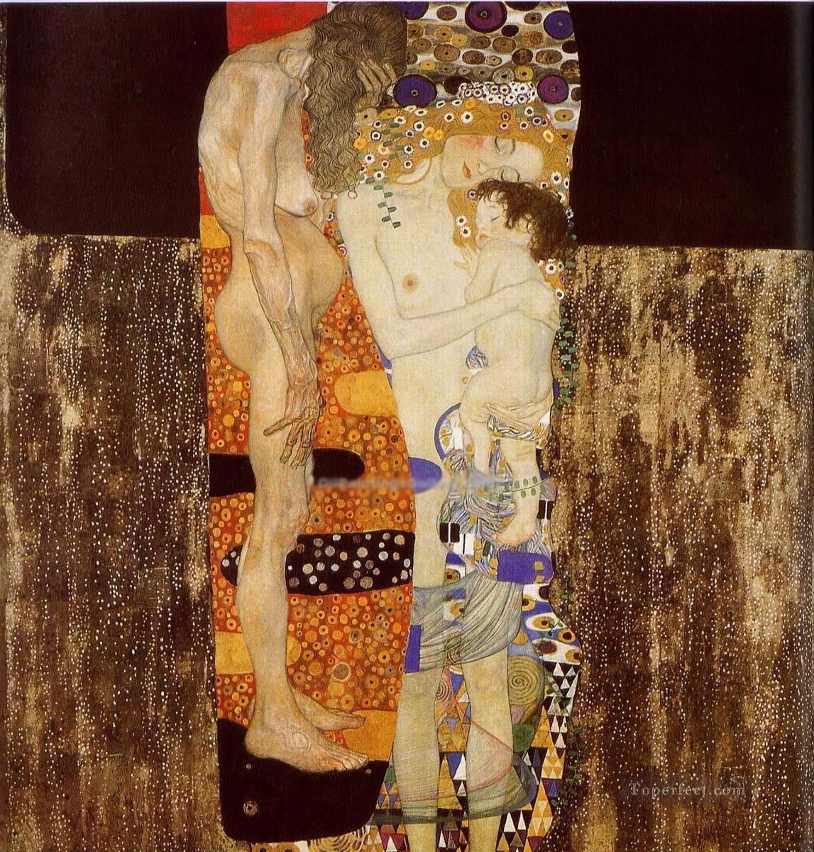 女性の三時代 グスタフ・クリムト油絵